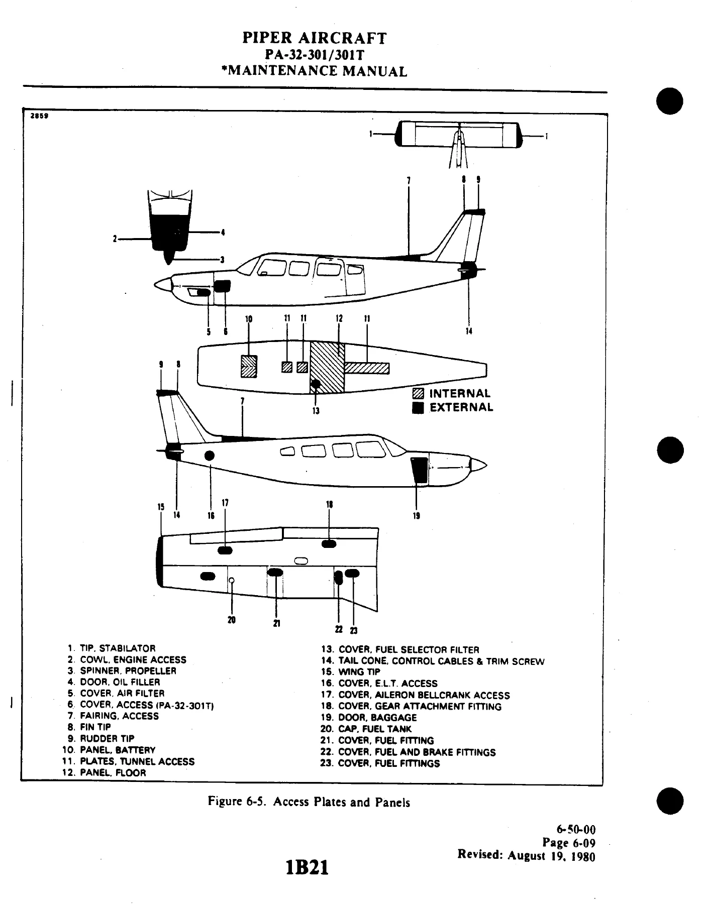 Piper PA-32-301 & PA-32-301T Saratoga Maintenance Manual 761 721 PDF - Image 2