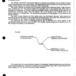 Piper PA-32-301 & PA-32-301T Saratoga Maintenance Manual 761 721 PDF