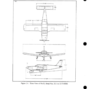 Piper PA-32 Cherokee Six Service Manual - PA-32-260, PA-32-300 & PA-32R-300 Maintenance & Repair Guide