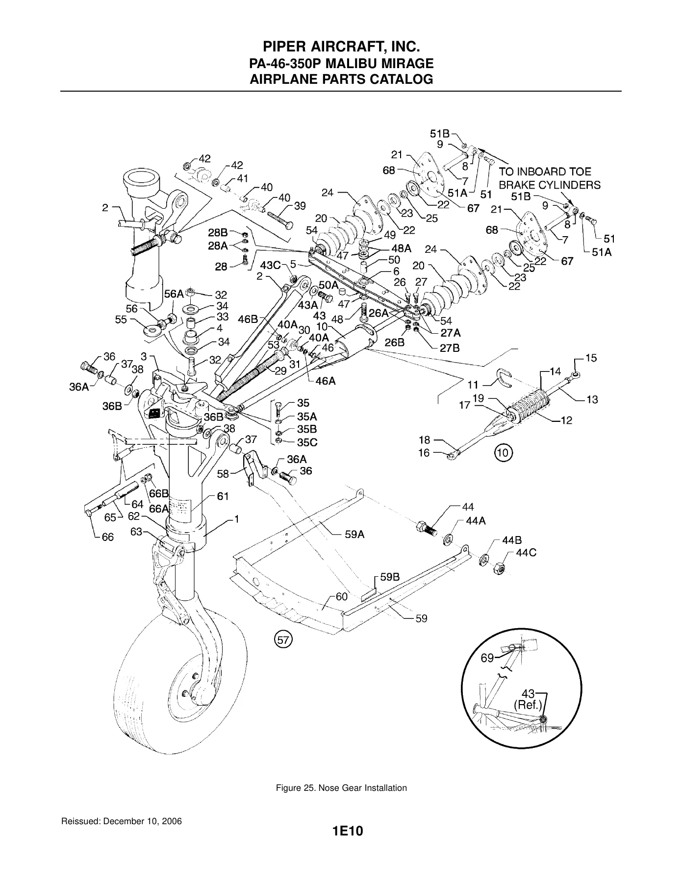Piper PA-46-350P Malibu Mirage Airplane Parts Catalog 761-878 2007 - PDF Download - Image 3