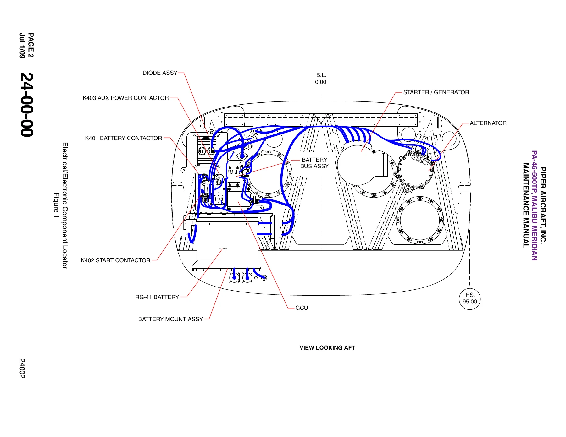 Piper PA-46-500TP Malibu Meridian Airplane Maintenance Manual - P/N 767-005 PDF - Image 3