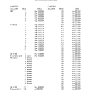 Pratt & Whitney Canada PT6A Engine Overhaul Manual - Chapter 72 (P/N 3013243)