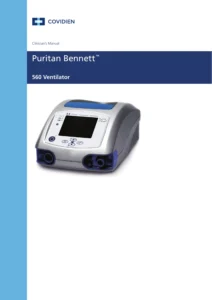Puritan Bennett 560 Ventilator Clinician's Service Manual - PDF