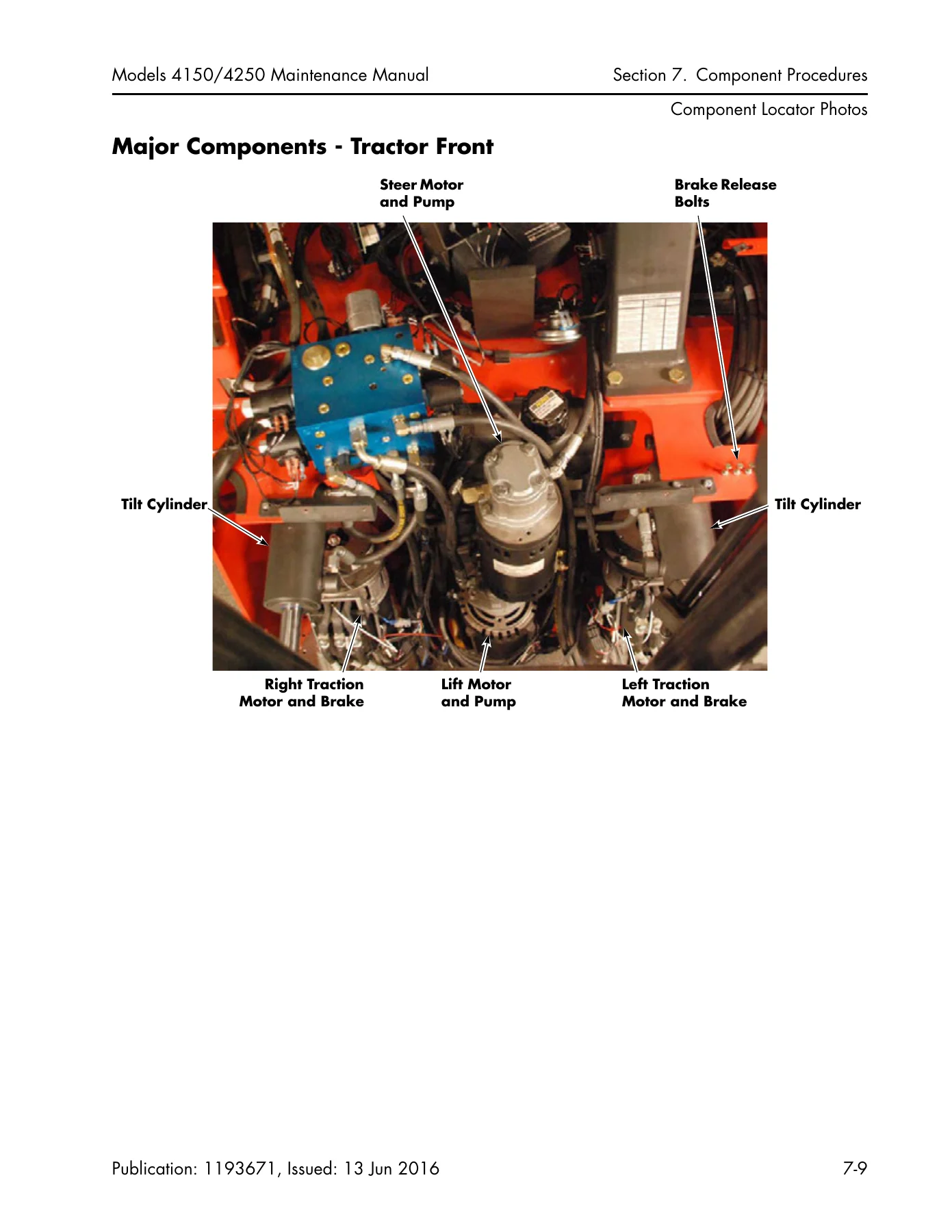 Raymond 4150 4250 Stand-Up Counterbalanced Lift Truck Maintenance Manual 2016 - Image 3