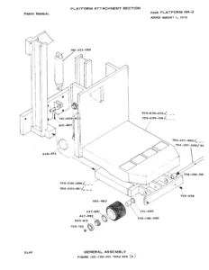 Raymond Attachment Accessories Parts Manual - SCR & Resistor Forklift Trucks PDF