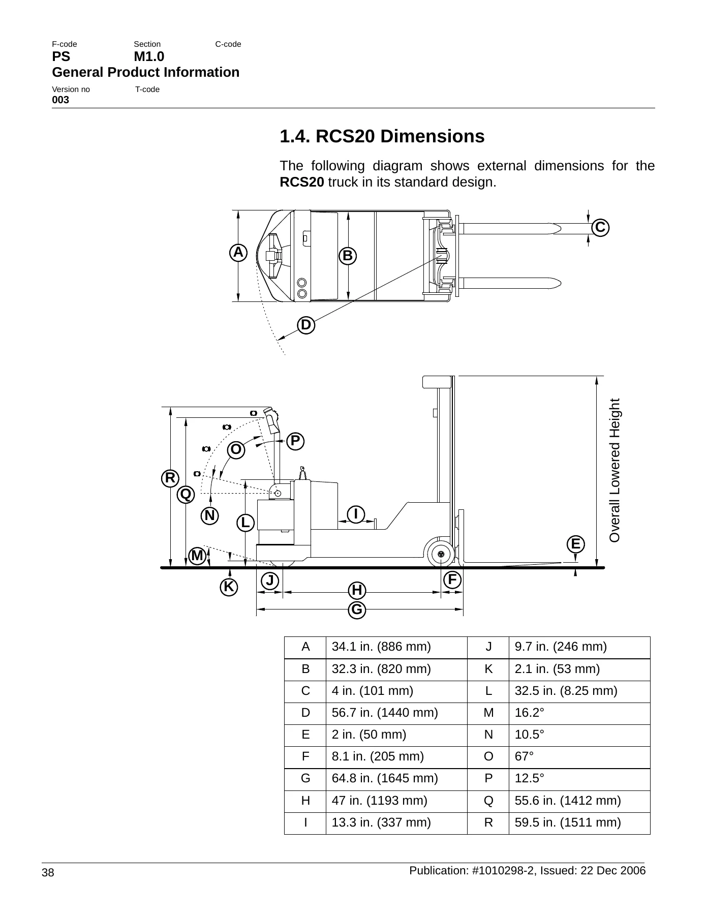 Raymond RCS20 RCS30 RCS40 RSS22 RSS30 RSS40 RRS30 Walkie Stacker Service Manual PDF - Image 2