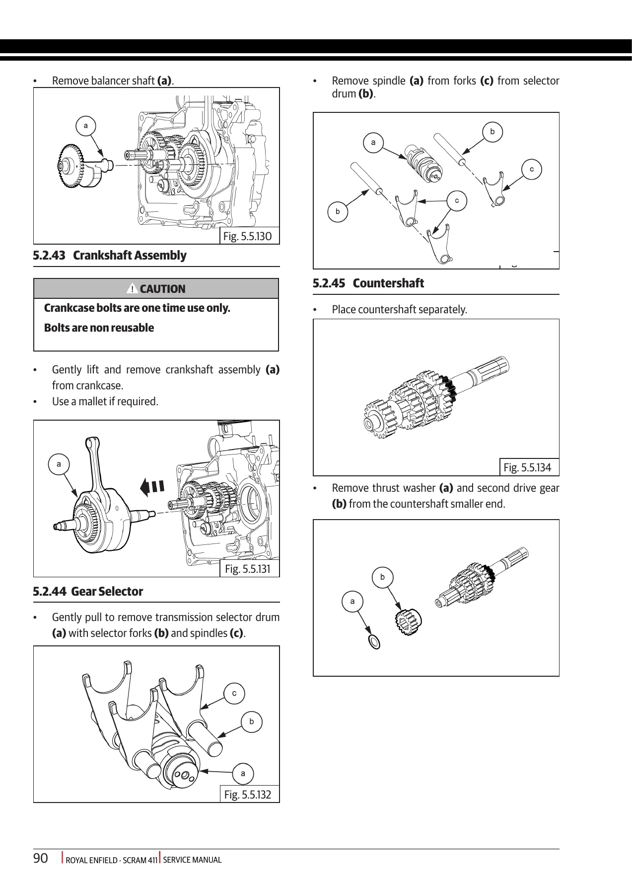 Royal Enfield Scram 411 Euro V Service Workshop Repair Manual - Image 2