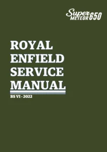 Royal Enfield Super Meteor 650 BS VI 2022 Service Manual PDF