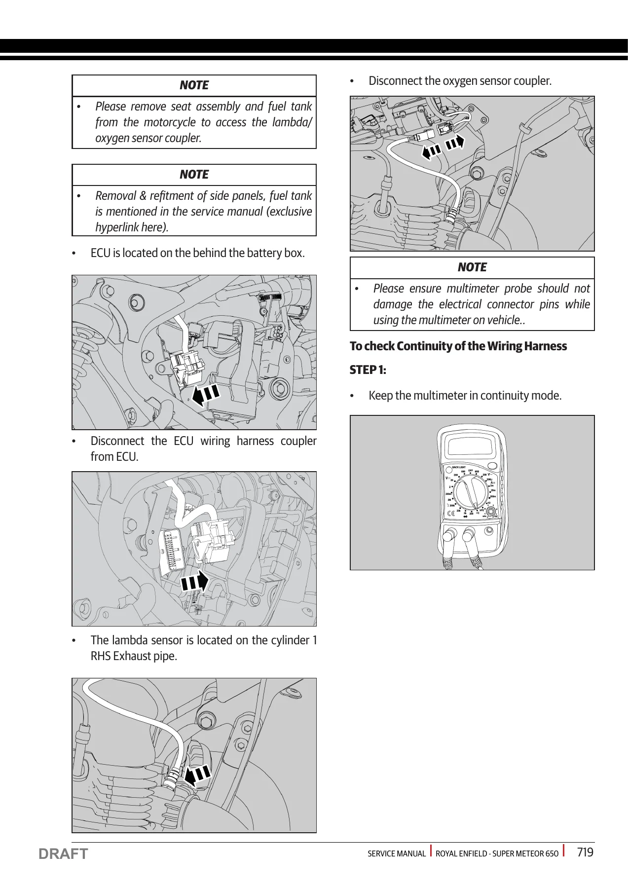 Royal Enfield Super Meteor 650 EMS P-Code Diagnostics Service Manual - PDF - Image 3