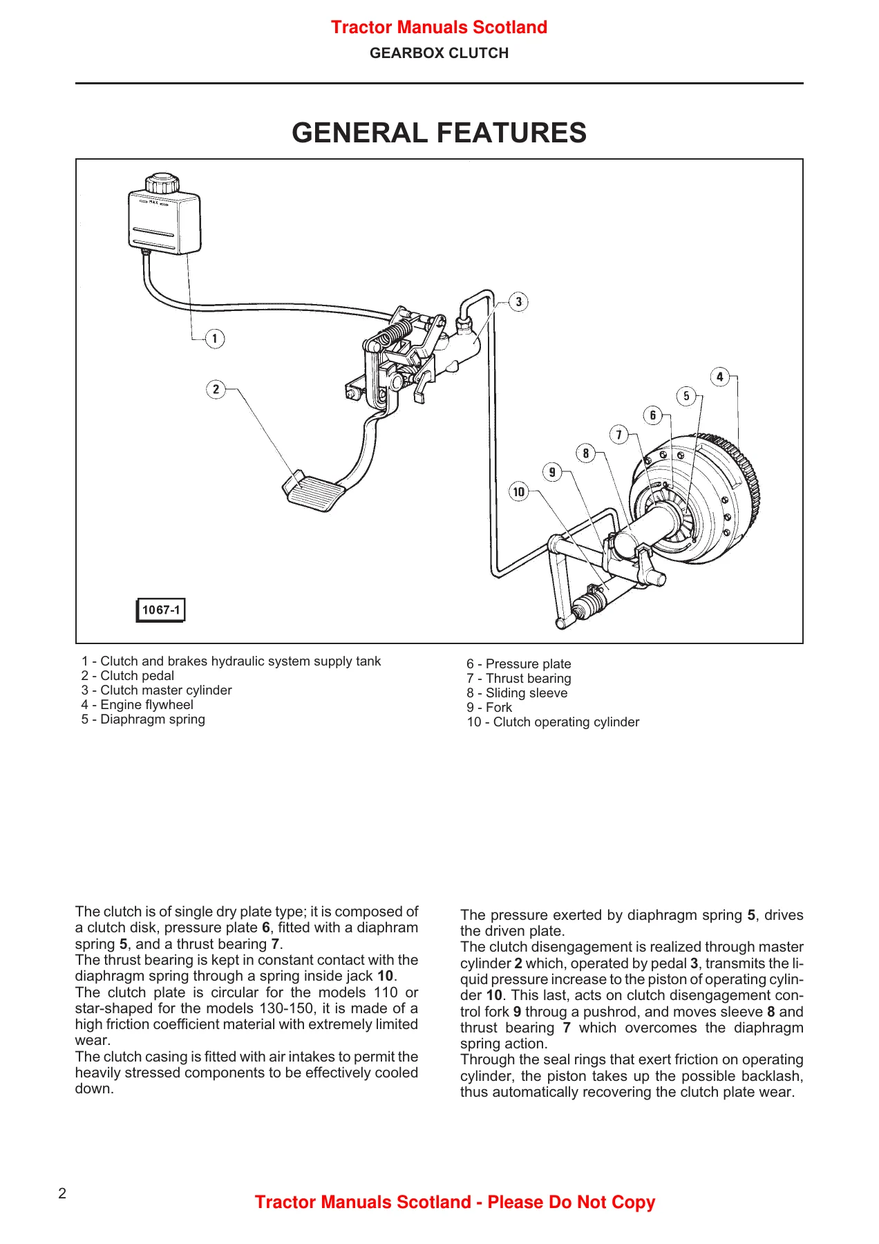 SAME Deutz-Fahr Laser 110 130 150 Tractor Workshop Manual - Mechanical Systems - Image 3