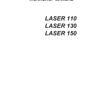 SAME Deutz-Fahr Laser 110 130 150 Tractor Workshop Manual - Mechanical Systems
