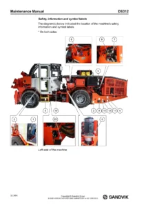 Sandvik DS312 Maintenance Manual 2025 - Complete Drill Rig Service Guide PDF