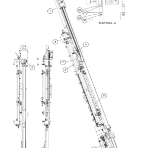 Sandvik Leopard DI650i Parts Manual - Section 7 Drilling Module 2021 PDF
