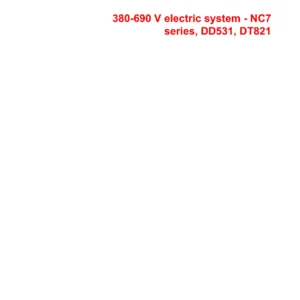 Sandvik NC7 DD531 DT821 Electrical System Manual - 380-690V MSE Electric System PDF