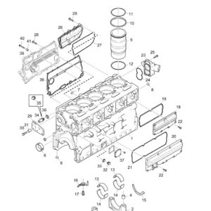 Scania DC09 070A Engine Parts Catalog PDF - Serial 6680346 (18905)