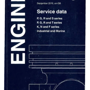 Scania P, G, R, S, T, K, N, F Series Engine Service Data Manual - September 2016