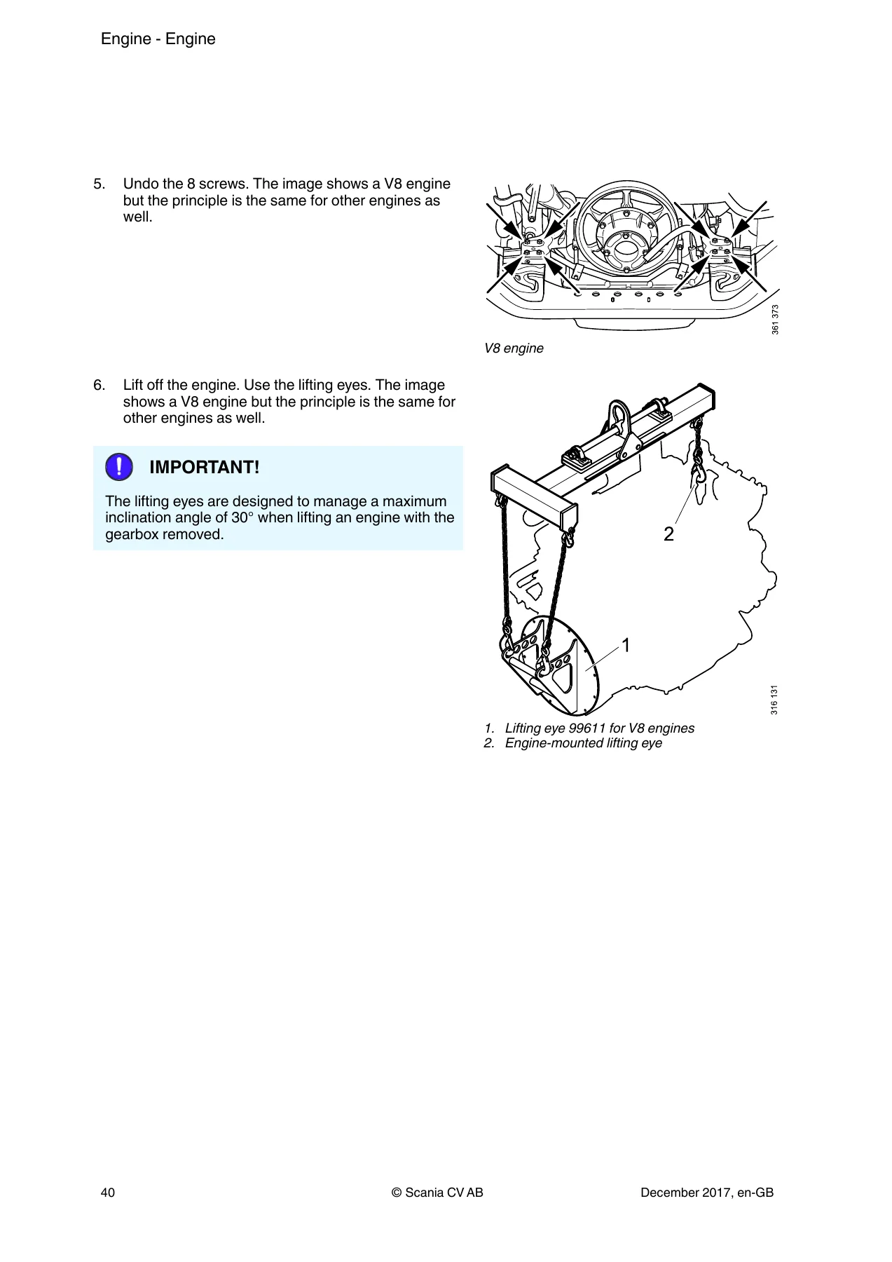 Scania P G R S Trucks Dismantling Information Manual 2017 - PDF - Image 3