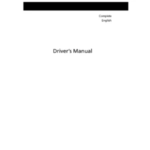 Scania Truck Driver's Manual Complete English October 2010 - PDF Download
