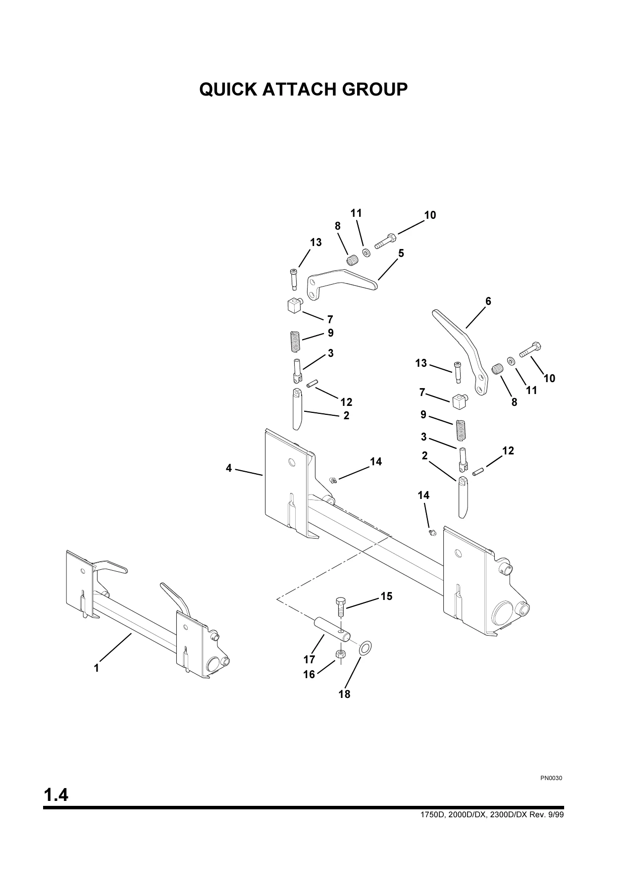 Scat Trak 1750D Skid Steer Parts Manual PDF - 1750D, 2000D/DX, 2300D/DX - Image 2