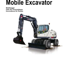 Schaeff TW110 Mobile Excavator Illustrated Parts Catalog 5780400046 (2017) PDF