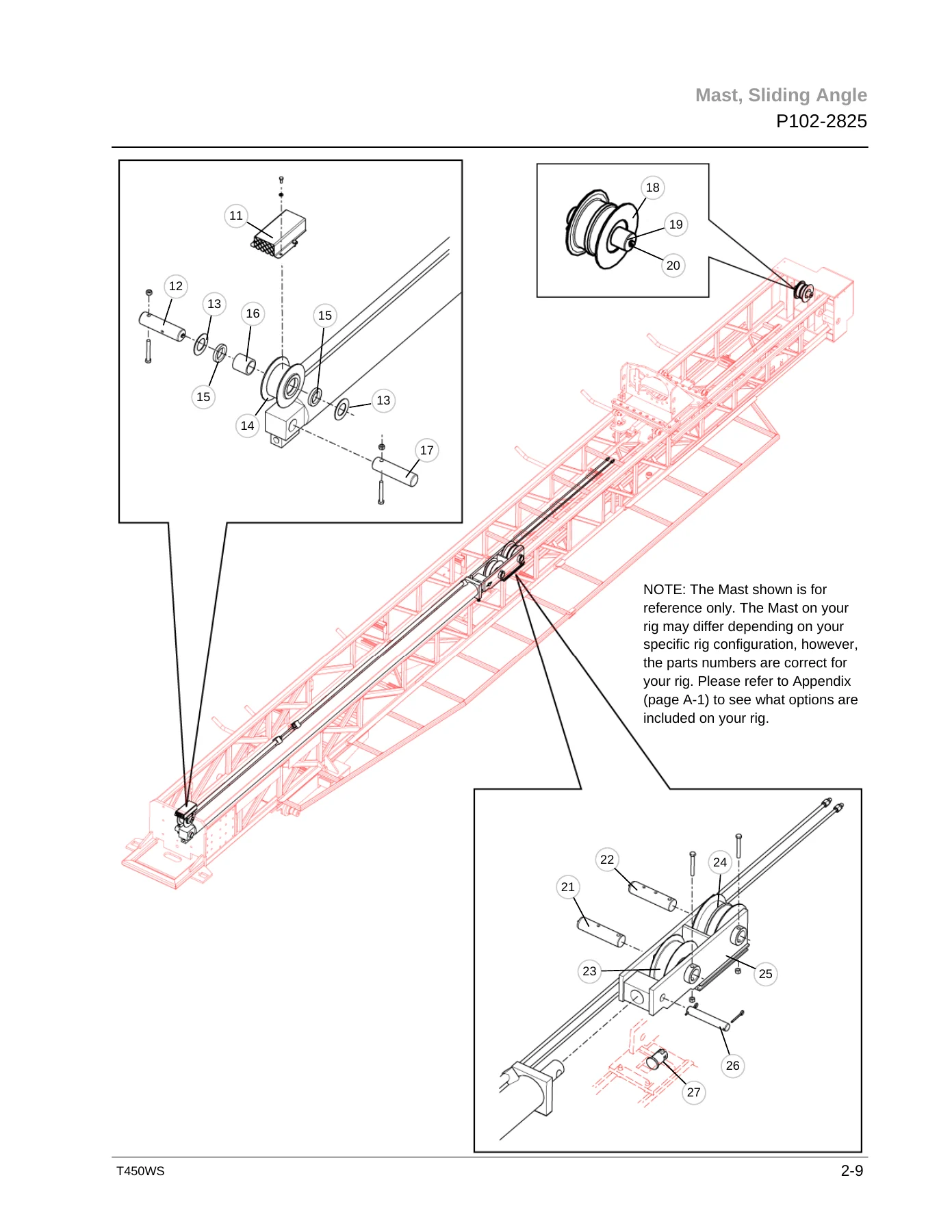 Schramm T450WS Parts Manual - Serial J102-B387 - 2012 PDF - Image 3