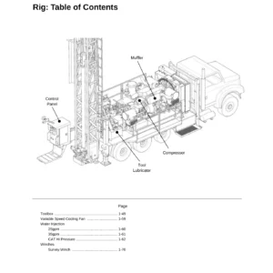Schramm T685WS-D Rotadrill Parts Manual 2010 - Serial J125-3223 PDF