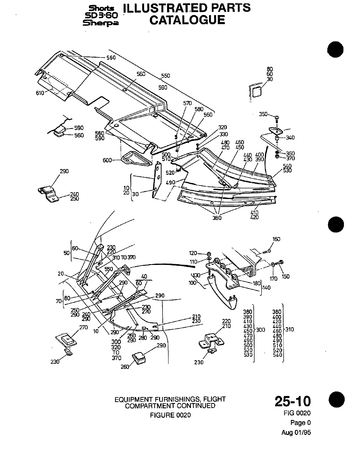 Shorts SD3-60 Sherpa Illustrated Parts Catalogue Volume 2 - Airframe Systems IPC PDF - Image 3