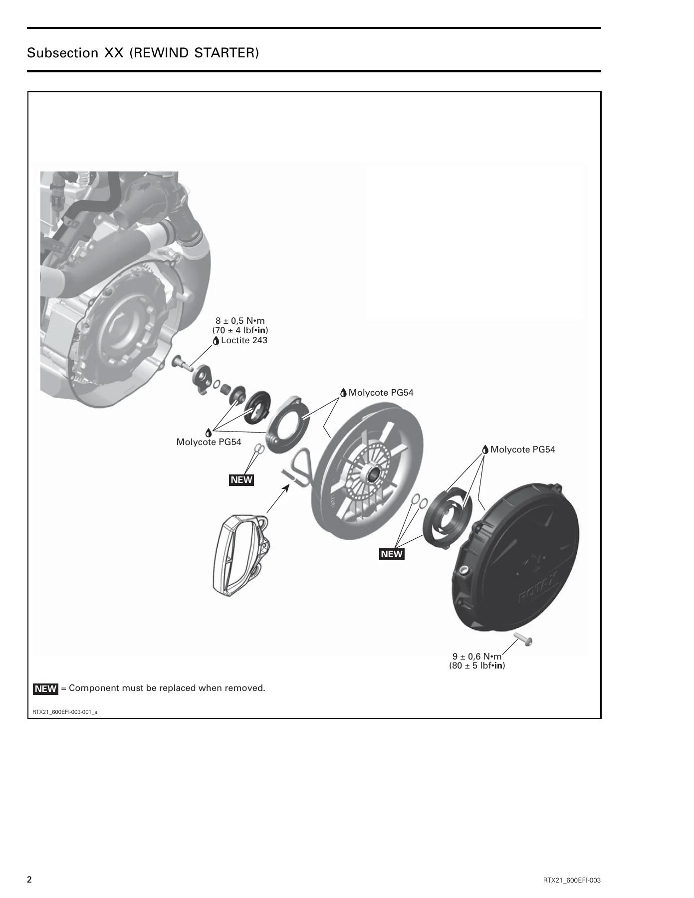 Ski-Doo REV Gen4 Snowmobile Service Manual - 600R E-TEC, 850 E-TEC & Turbo Repair Guide - Image 3