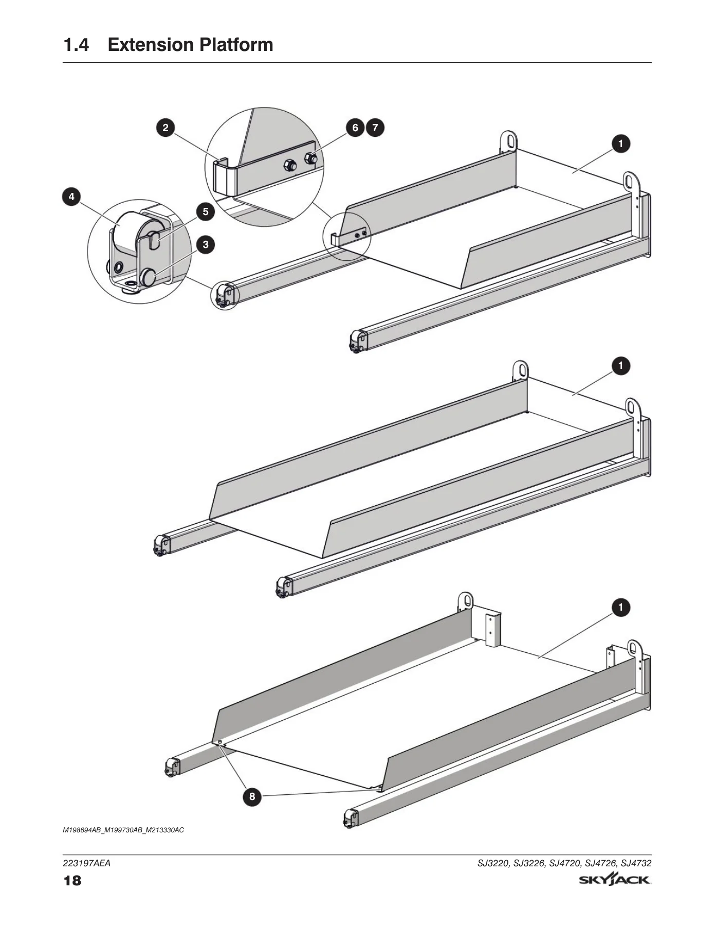 Skyjack SJ3220 SJ3226 SJ4720 SJ4726 SJ4732 Parts Manual - 223197AEA 2024 - Image 2