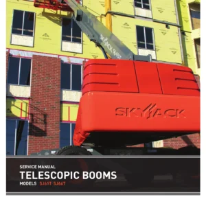 Skyjack SJ61T SJ66T Telescopic Boom Lift Service Manual - 143871AM