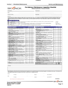 Skyjack SJ61T SJ66T Telescopic Boom Lift Service Manual 194312AE 2017