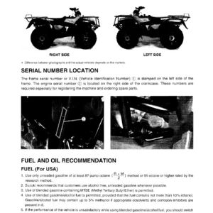 Suzuki LT-F300 LT-F300F King Quad 1999-2002 Service Manual with Supplements