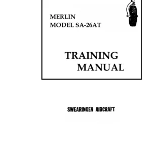 Swearingen Merlin IIB SA-26AT Aircraft Systems Training Manual PDF