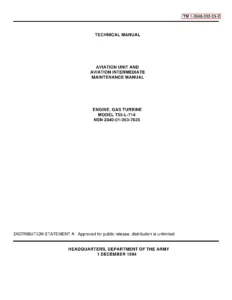 T55-L-714 Gas Turbine Engine Technical Manual - TM 1-2840-252-23-2