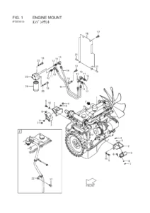 TCM FD100-2 Forklift Chassis Parts Catalogue - PF-30UD PDF