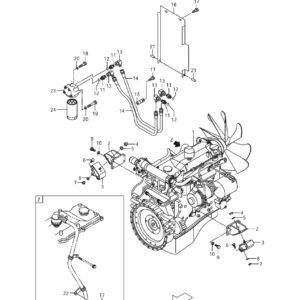 TCM FD100-2 Forklift Chassis Parts Catalogue - PF-30UD PDF