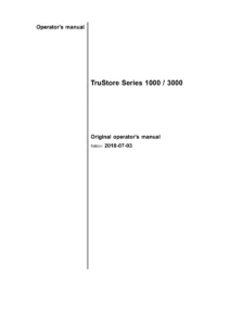 TRUMPF TruStore Series 1000 / 3000 Operator's Manual - B706en