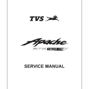 TVS Apache RTR 160 4V FI BS VI Service Manual PDF Download
