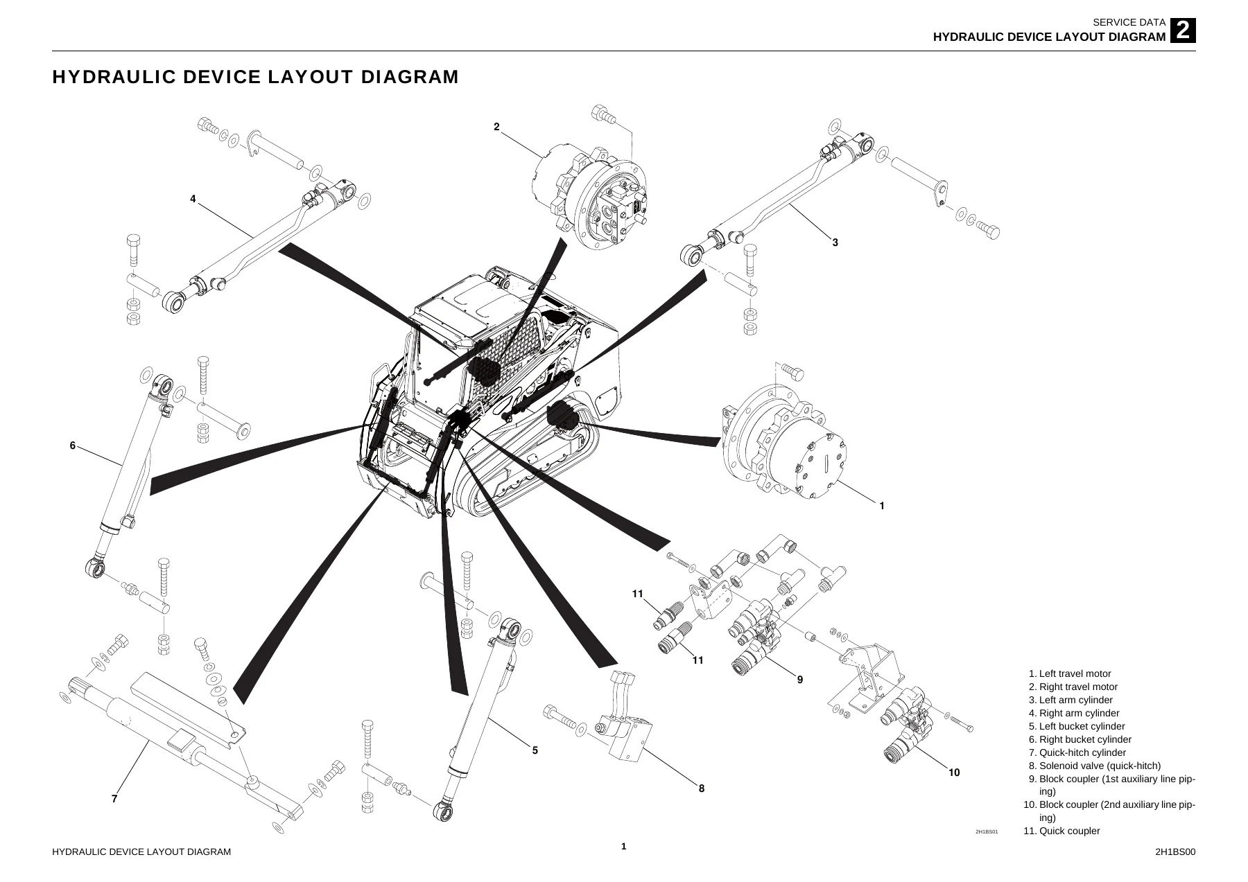 Takeuchi TL12R-2 Track Loader Workshop Service Manual CR1E008 - Image 2