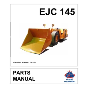 Tamrock EJC 145 Parts Manual - Serial 145-3702 Illustrated PDF