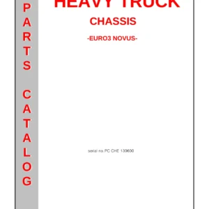 Tata Daewoo Euro3 Novus Heavy Truck Chassis Parts Catalog PC CHE 130600