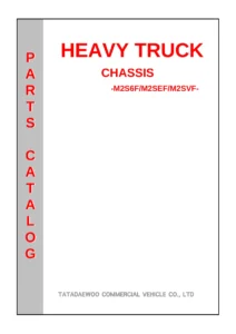 Tata Daewoo Heavy Truck Chassis Parts Catalog M2S6F M2SEF M2SVF - PDF Download