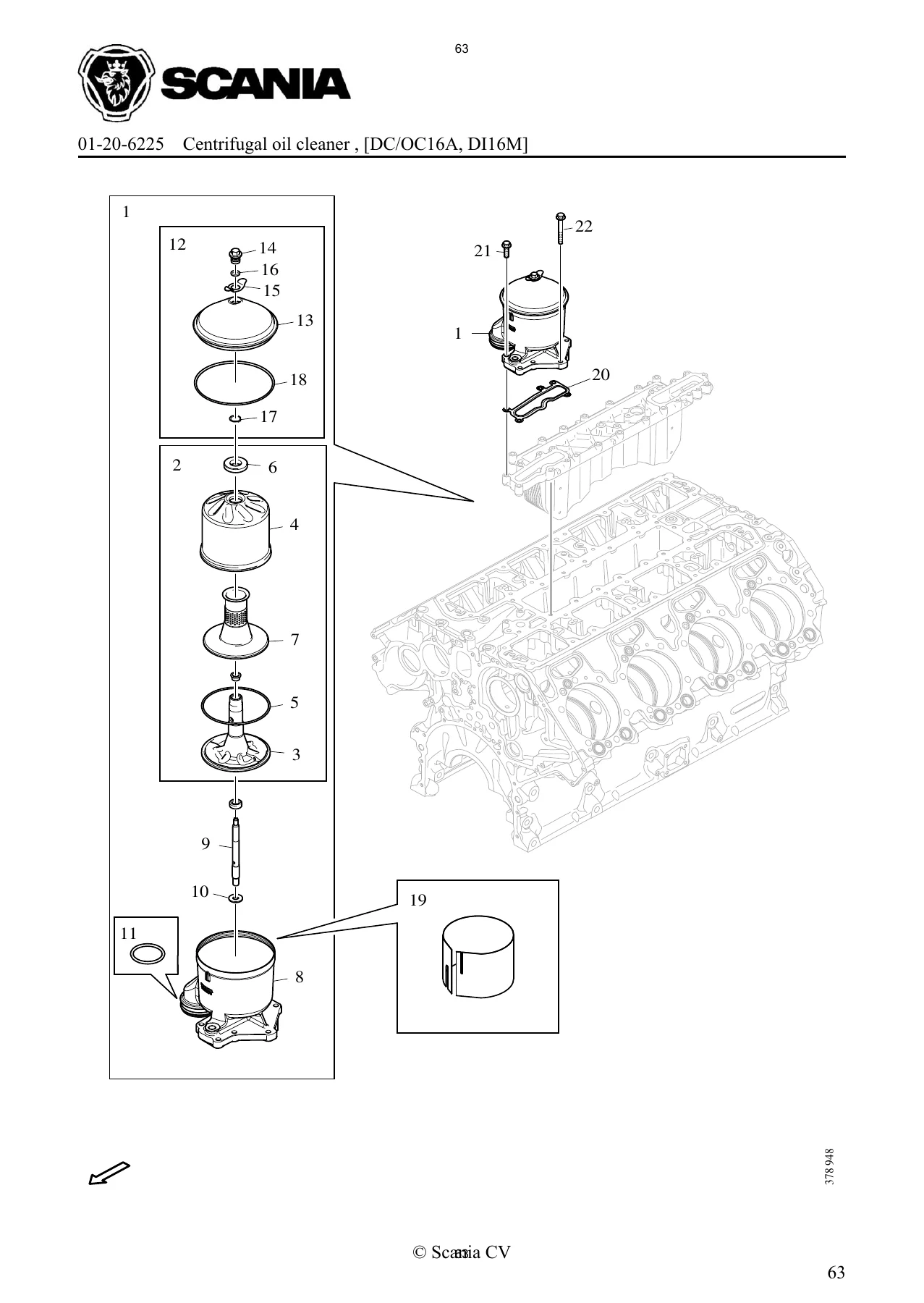 Technomatic F90 Snow Blower Scania Engine Illustrated Parts Catalog - PDF - Image 3