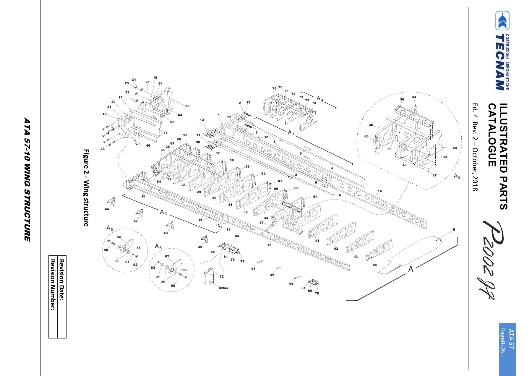 Tecnam P2002 JF Illustrated Parts Catalogue 2002/031 Ed.4 Rev.2 October 2018 PDF - Image 3