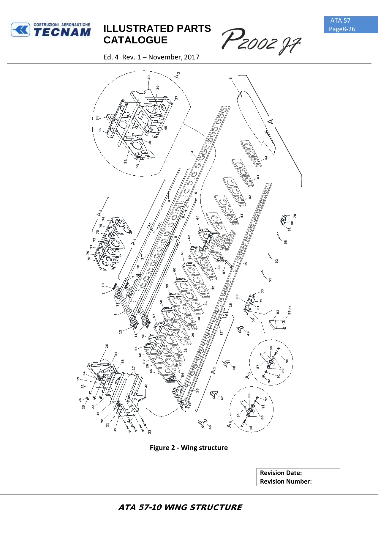Tecnam P2002 JF Illustrated Parts Catalogue 2017 Edition 4 Rev 1 PDF - Image 3