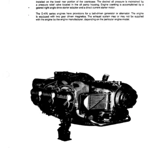 Teledyne Continental O-470 Series Aircraft Engine Overhaul Manual - A, B, E, G, J, K, L, M, P, R, S, U Models PDF