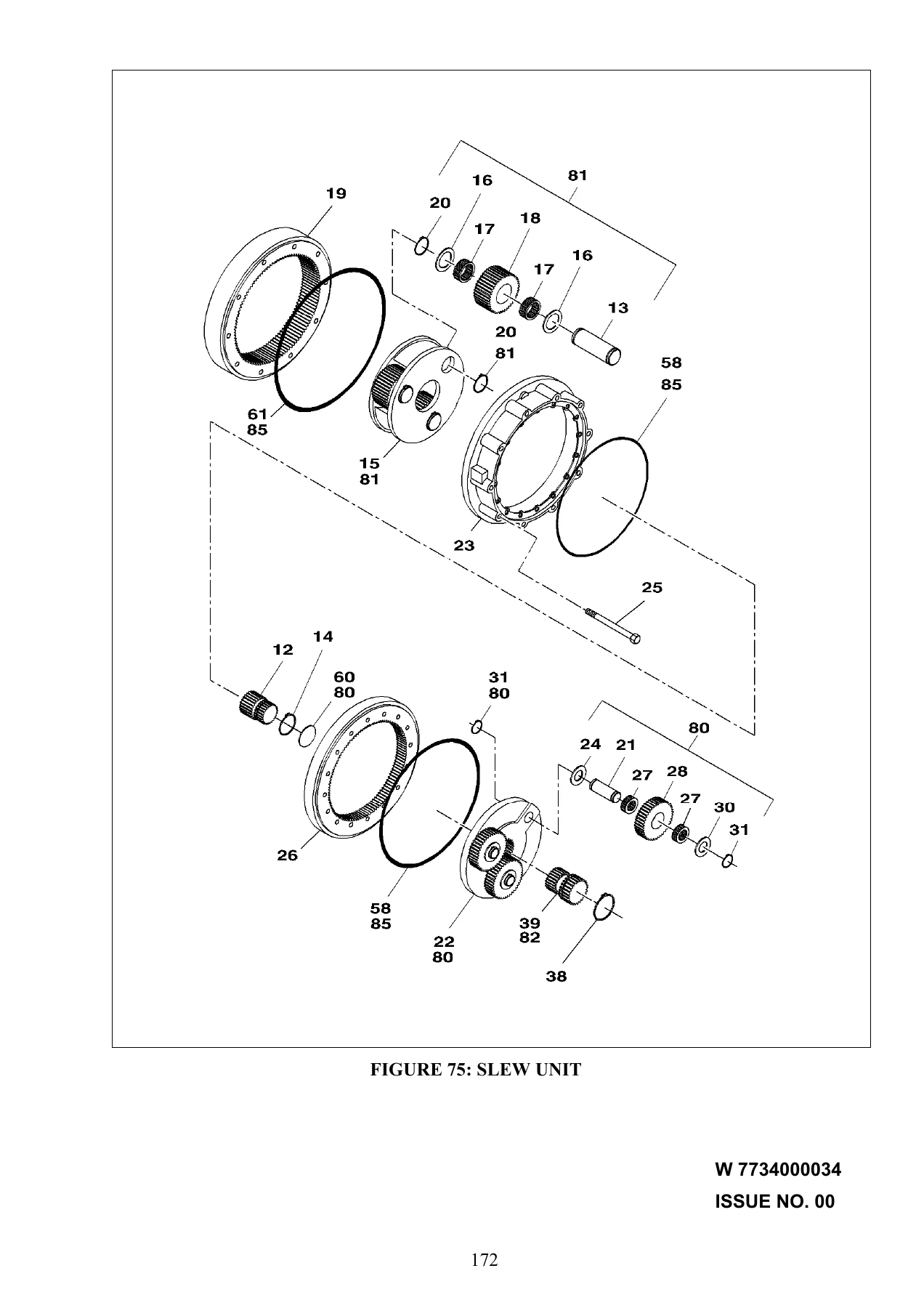Terex RT 880 M Crane Parts Manual - Illustrated Boom, Hoist, Turntable & Outrigger Component Catalog - Image 3