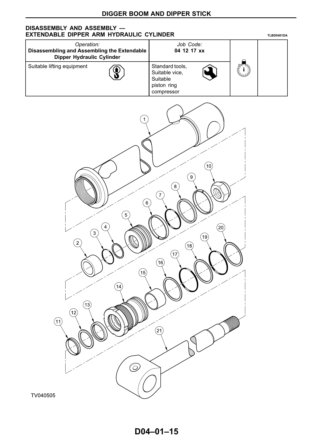 Terex TLB840R Tier 4 Backhoe Loader Maintenance Manual PDF - Image 3
