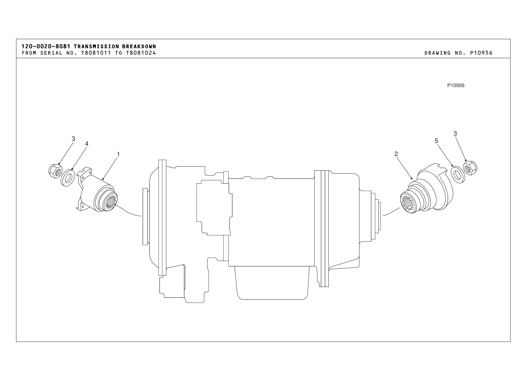 Terex TR100 Mining Truck Parts Book - DD/MTU 16V-2000 Serial T8081011-T8081063 PDF - Image 2