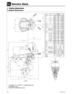 Tohatsu MFS 25B 30B 4-Stroke Outboard Service Manual 2012